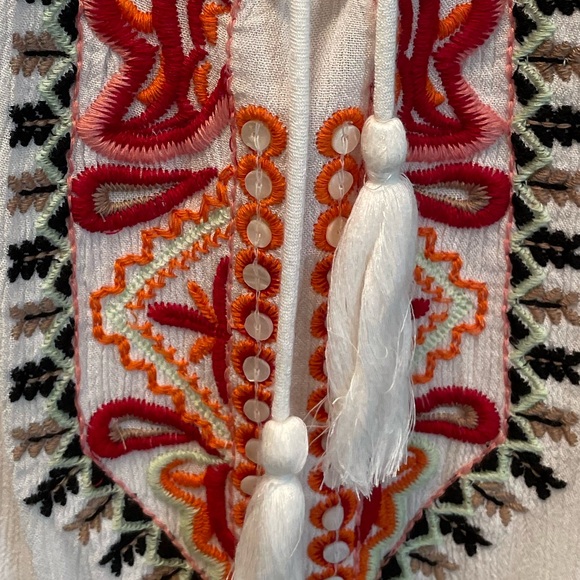 Stitch Fix HAZEL Gauze Embroidered Top - Size M - Picture 3 of 12